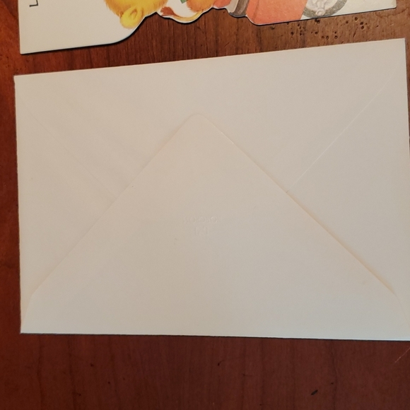 UNUSED, Vintage 1940s Norcross (Flocked)  Birthday Card for Grandpa - Picture 5 of 7